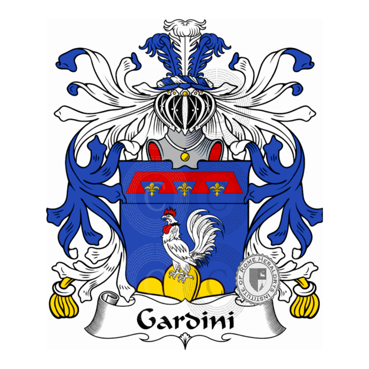 Escudo de la familiaGardini