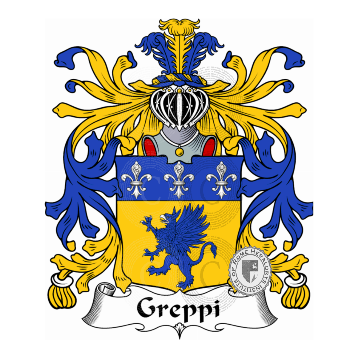 Escudo de la familiaGreppi