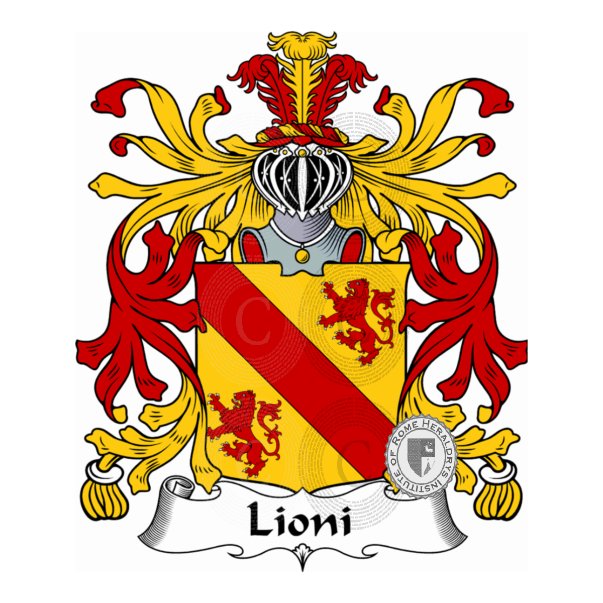 Coat of arms of familyLioni