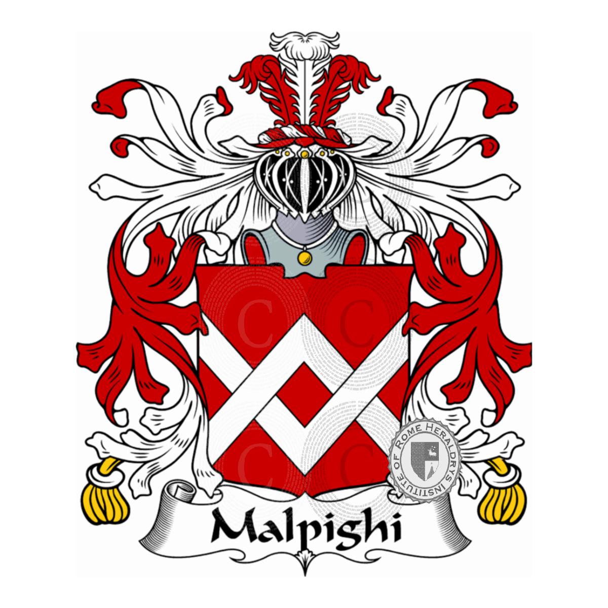 Escudo de la familiaMalpighi