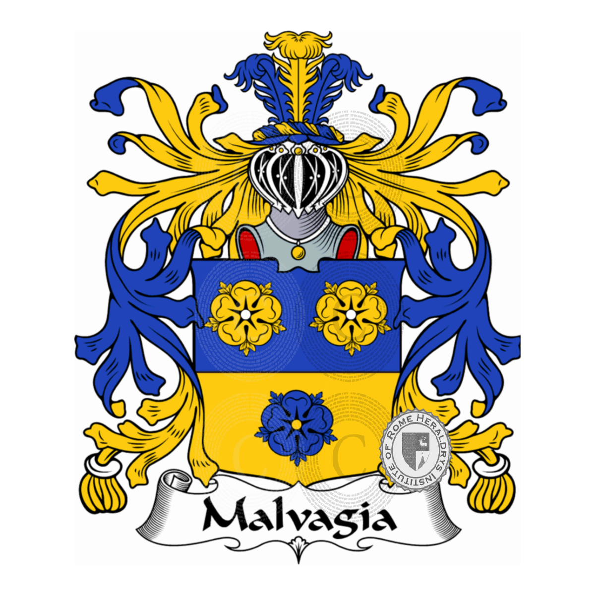 Wappen der FamilieMalvagia