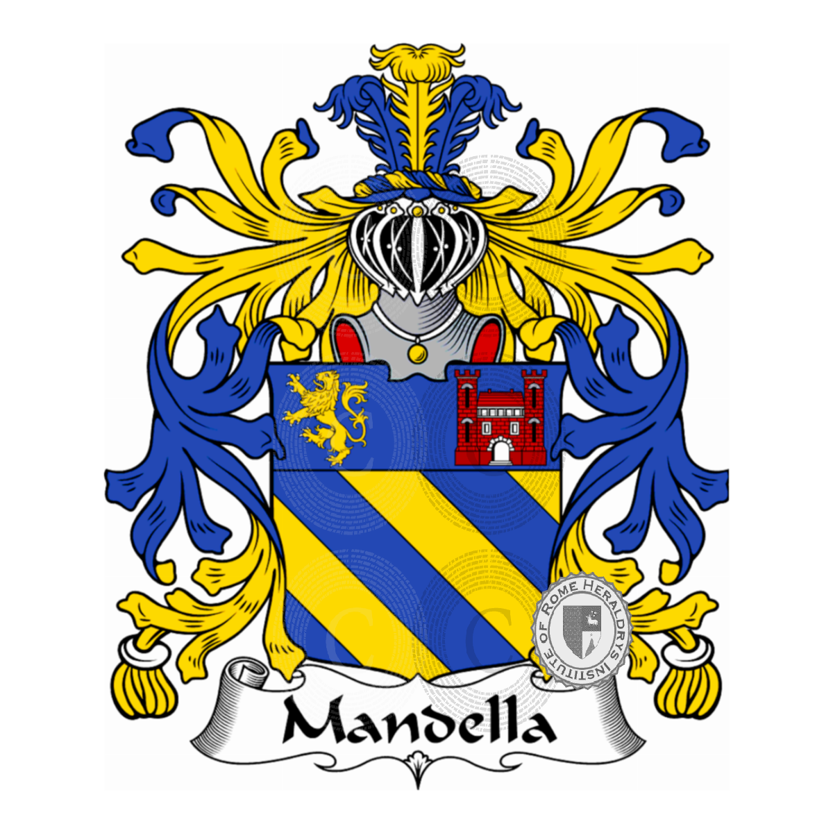 Coat of arms of familyMandella