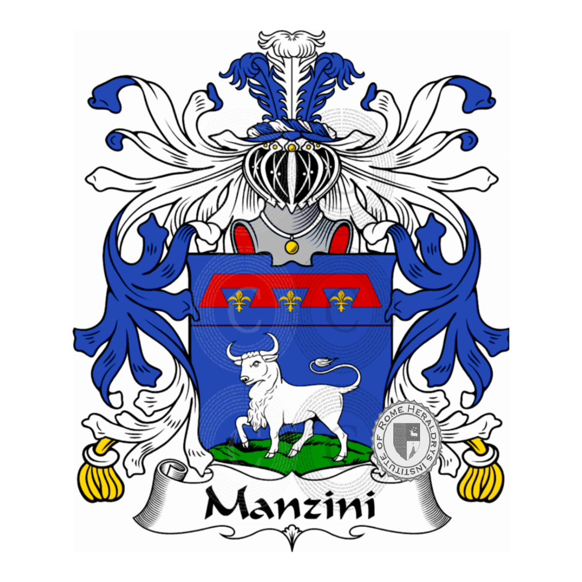 Coat of arms of familyManzini