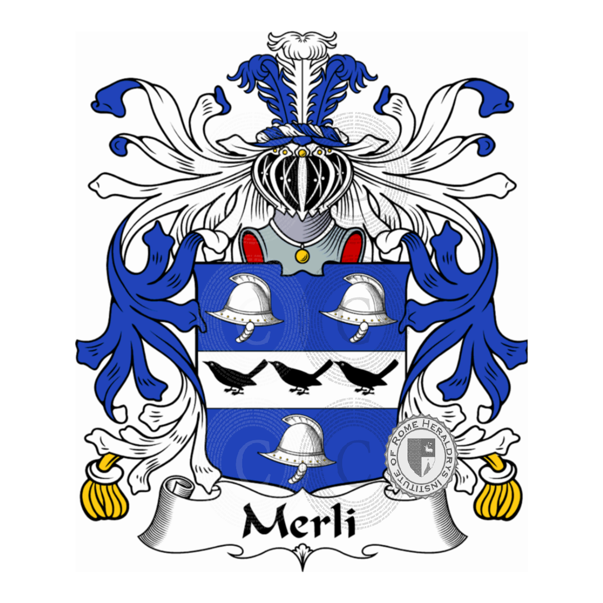 Coat of arms of familyMerli