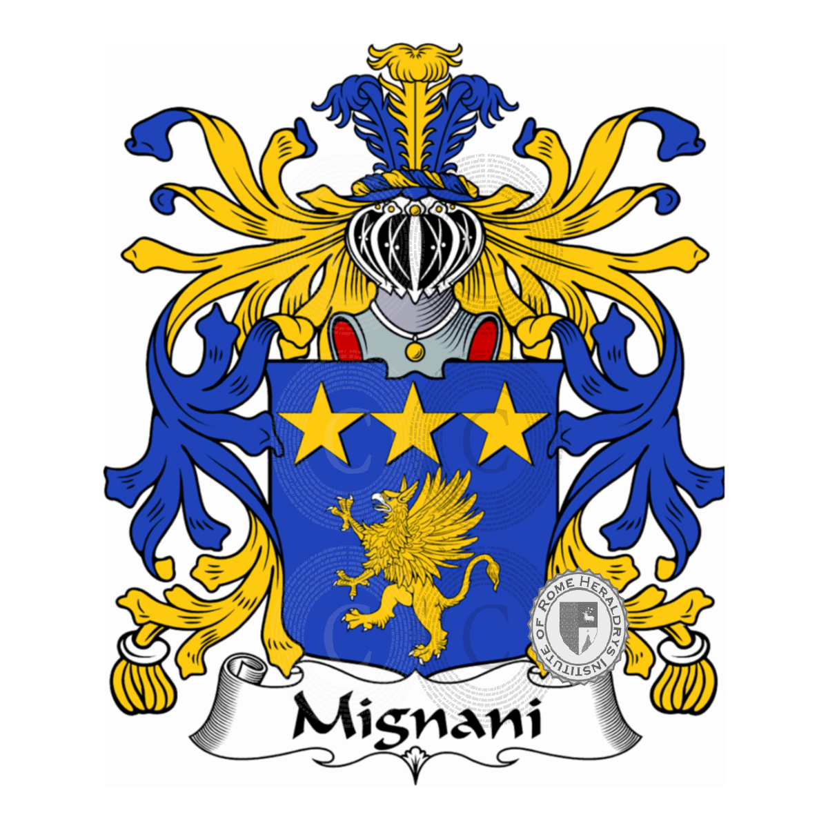 Escudo de la familiaMignani