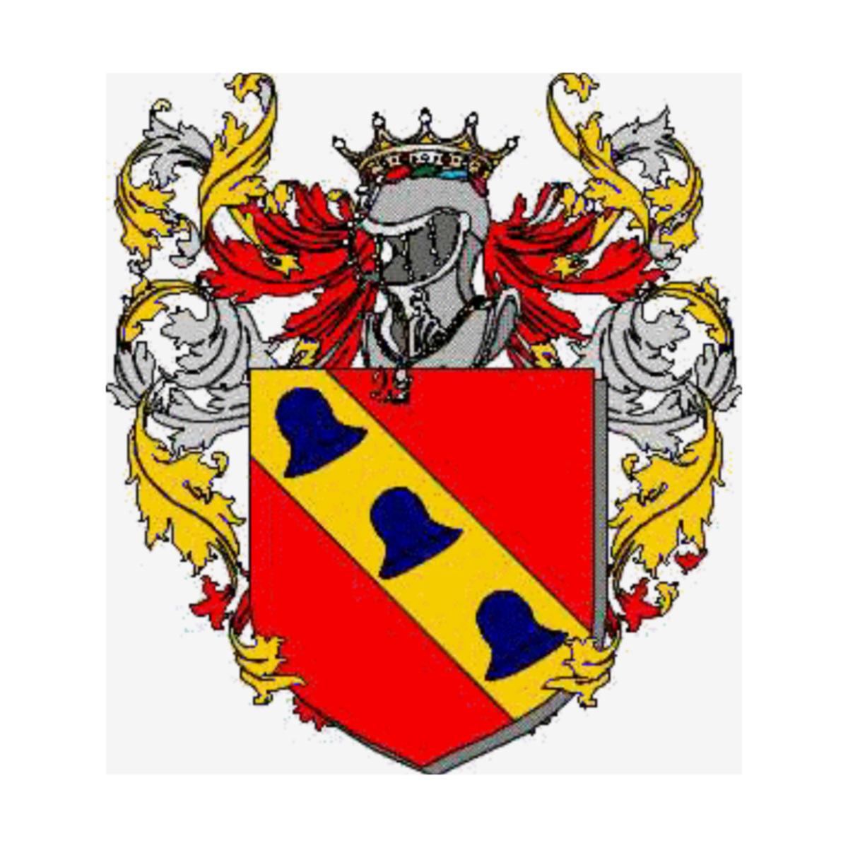 Wappen der FamilieDondori, Padoin,Padoino
