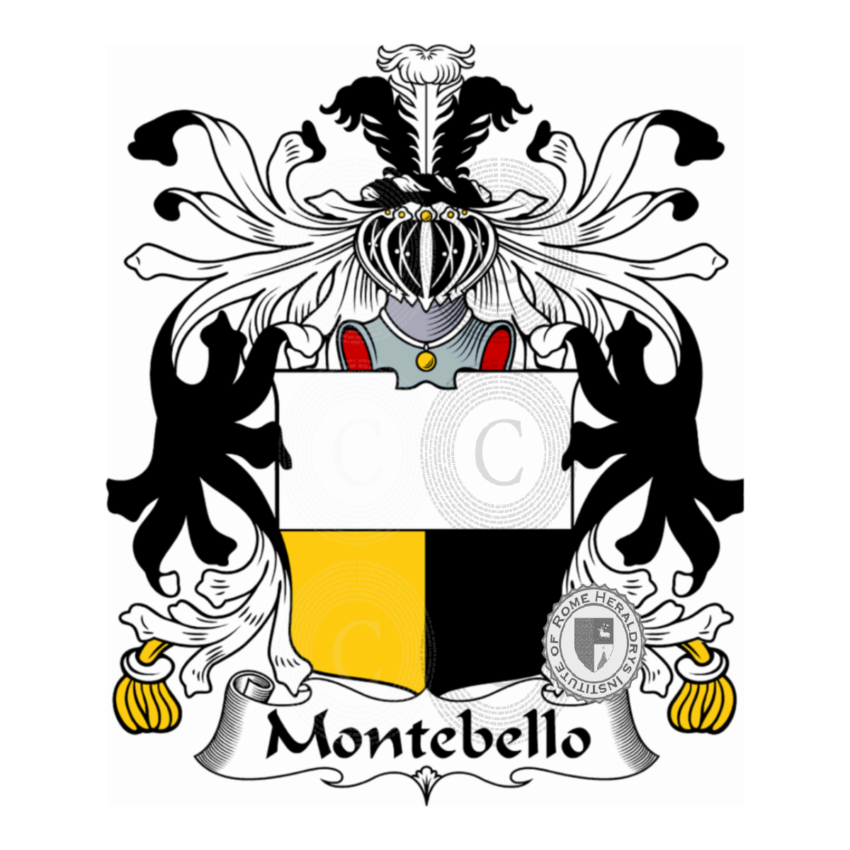 Escudo de la familiaMontebello