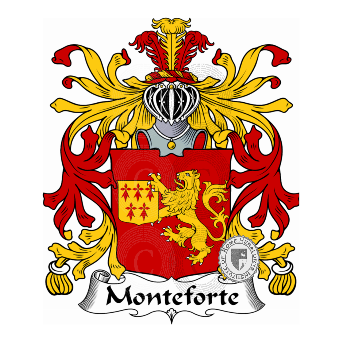 Coat of arms of familyMonteforte