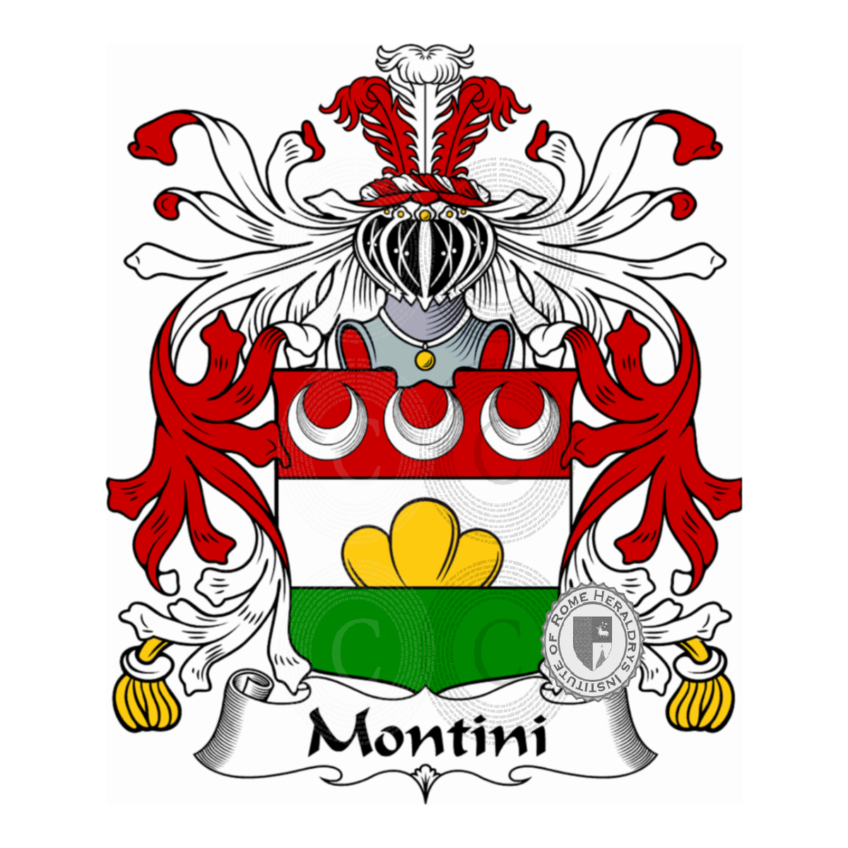Escudo de la familiaMontini