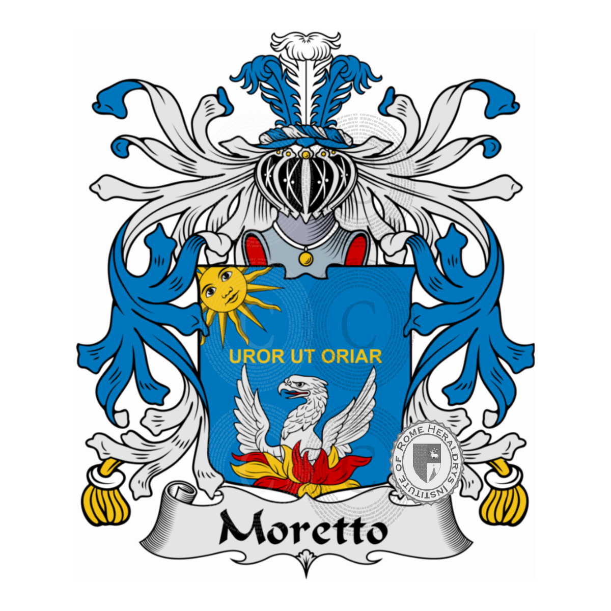 Coat of arms of familyMoretto