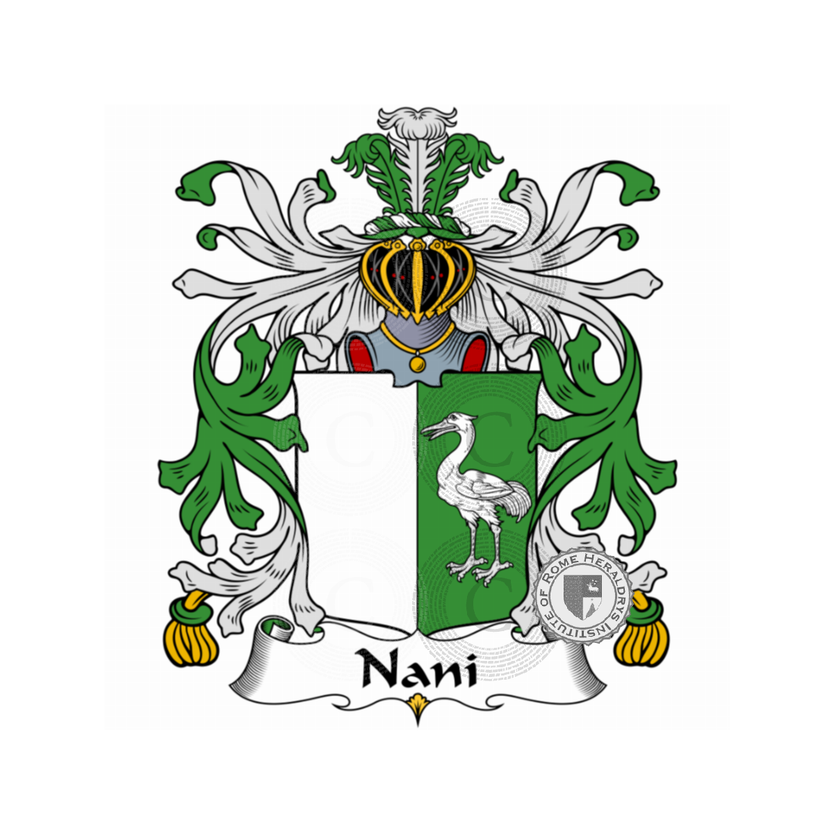Coat of arms of familyNani
