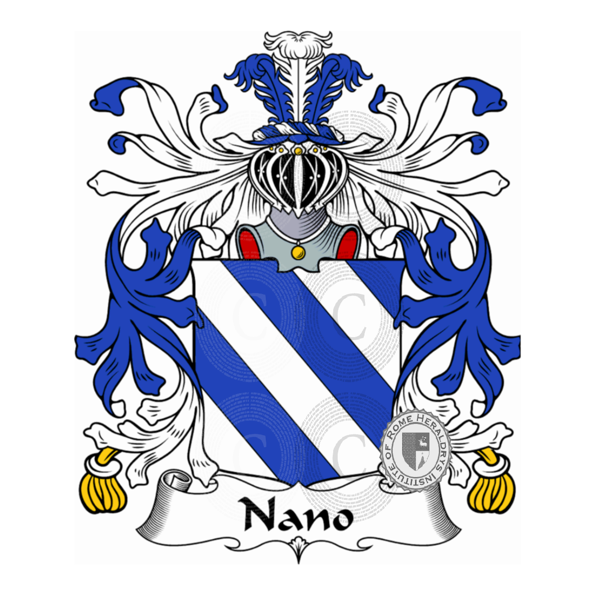 Coat of arms of familyNano