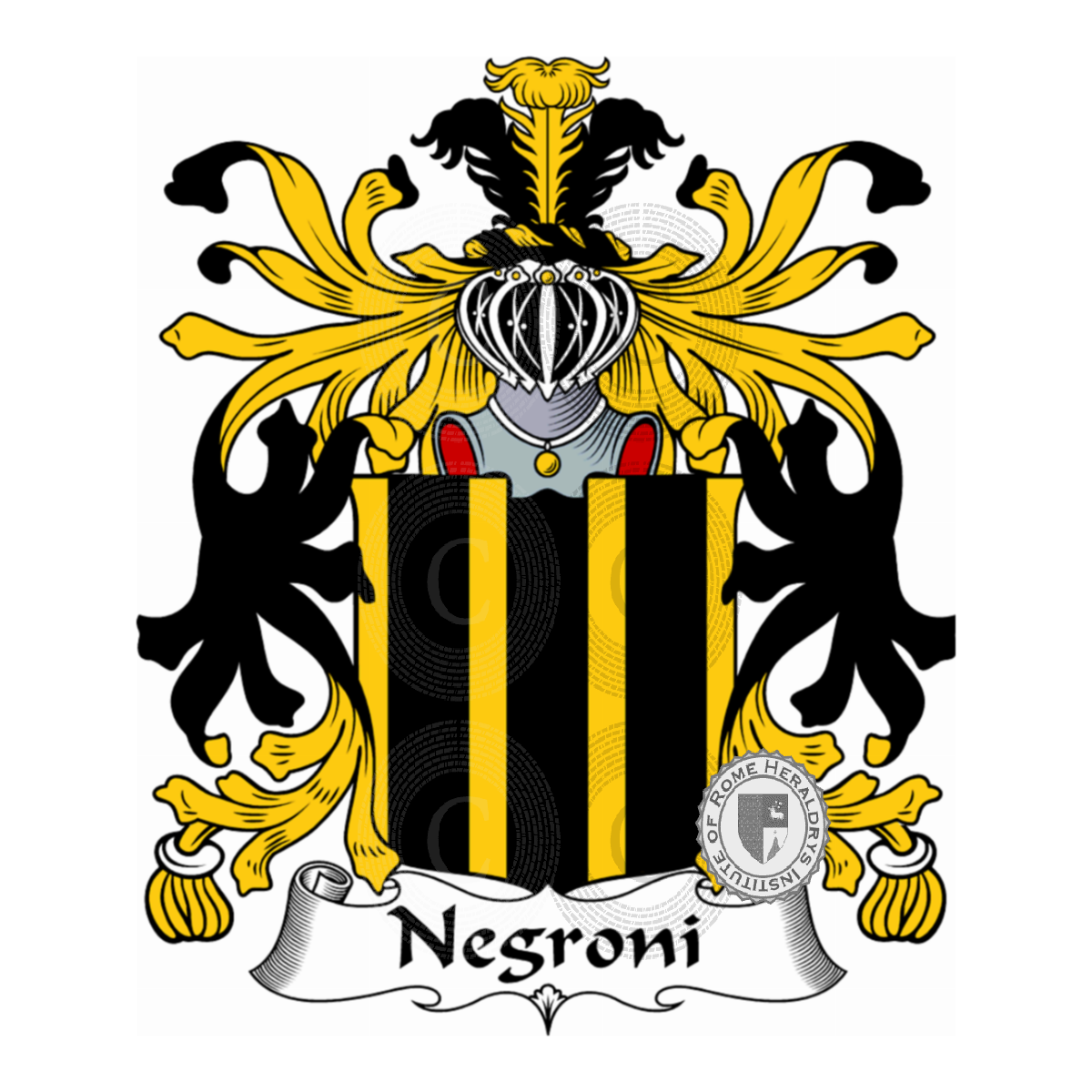 Escudo de la familiaNegroni