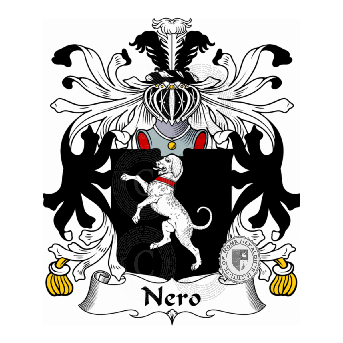 Coat of arms of familyNero