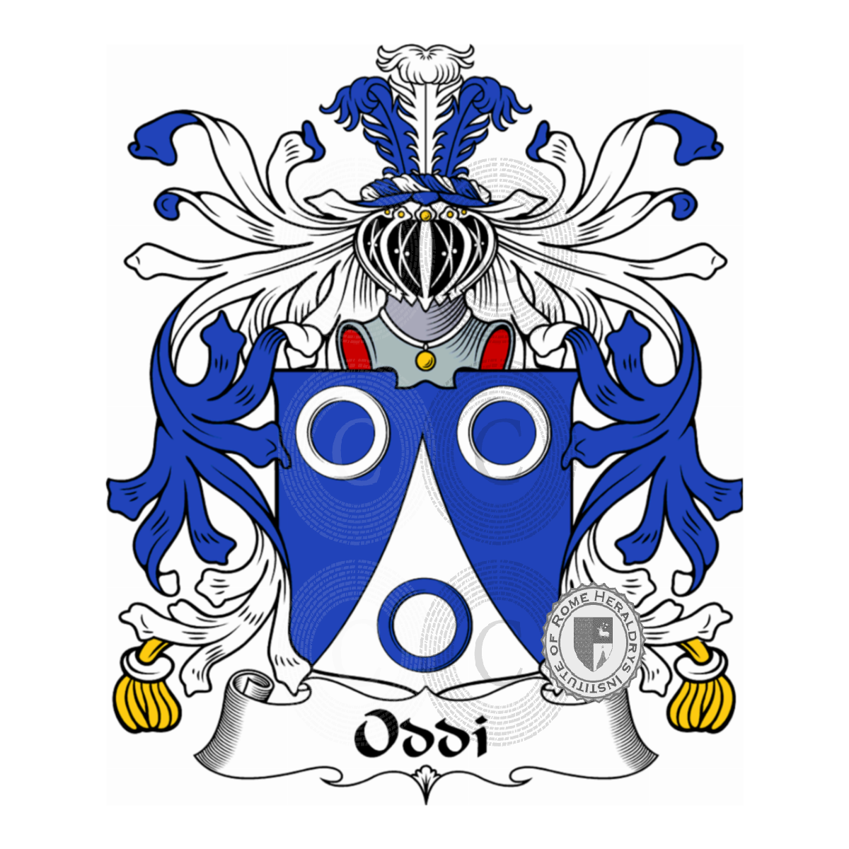 Wappen der FamilieOddi