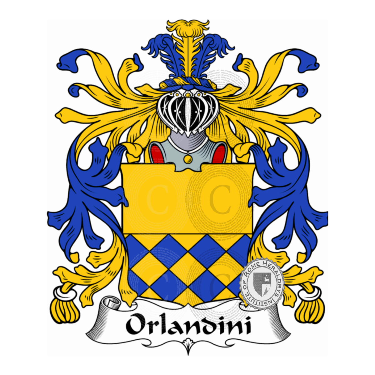 Escudo de la familiaOrlandini