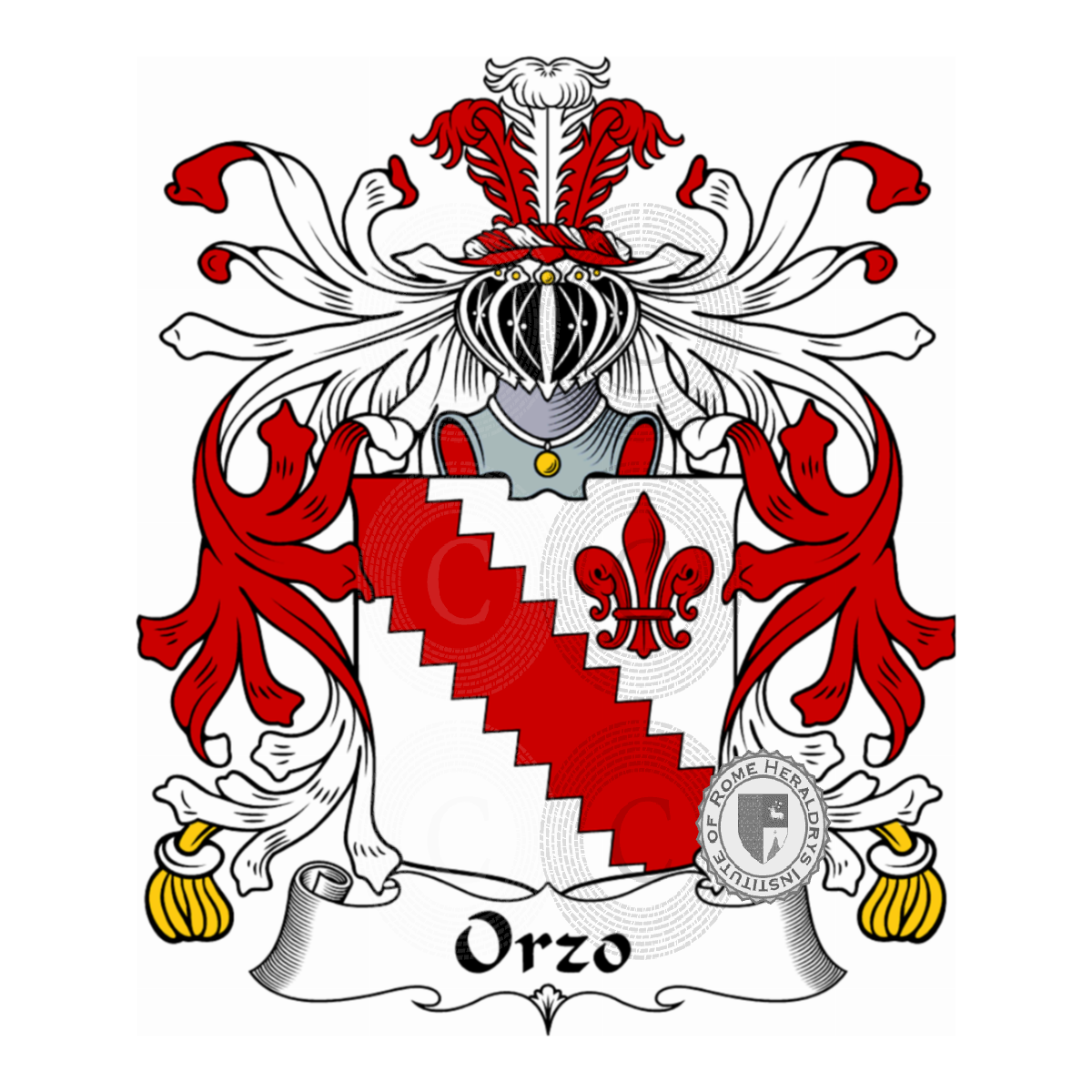 Coat of arms of familyOrzo