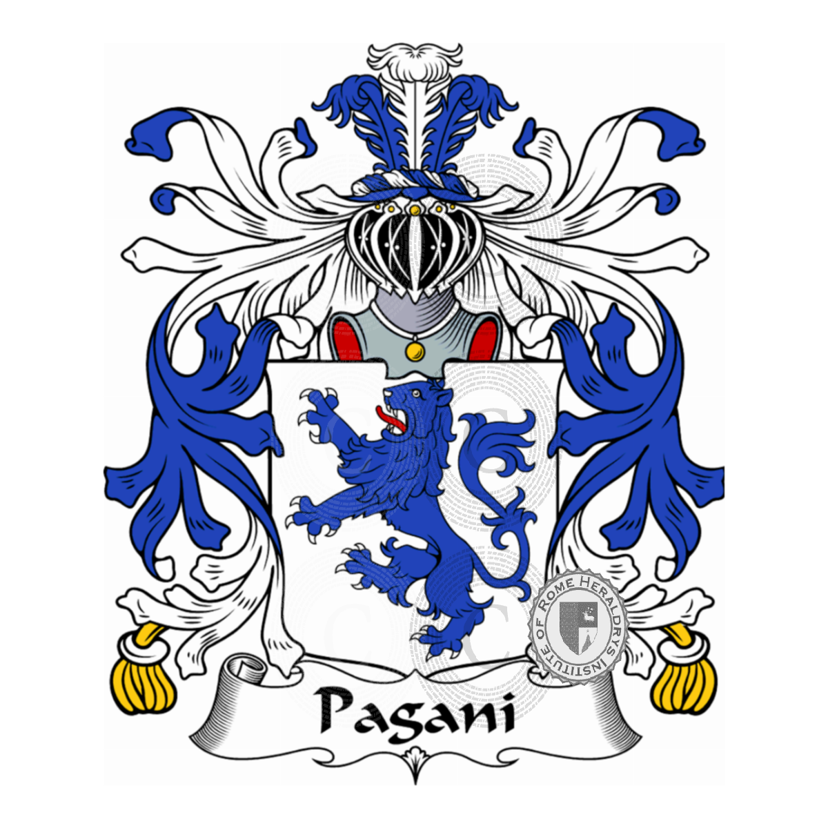 Escudo de la familiaPagani