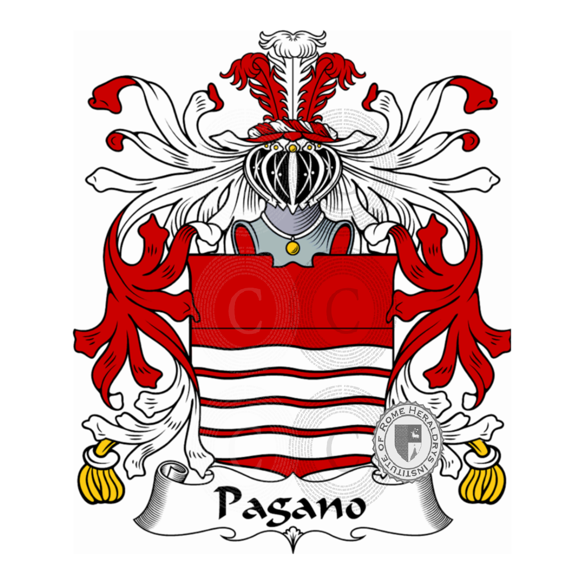 Wappen der FamiliePagano