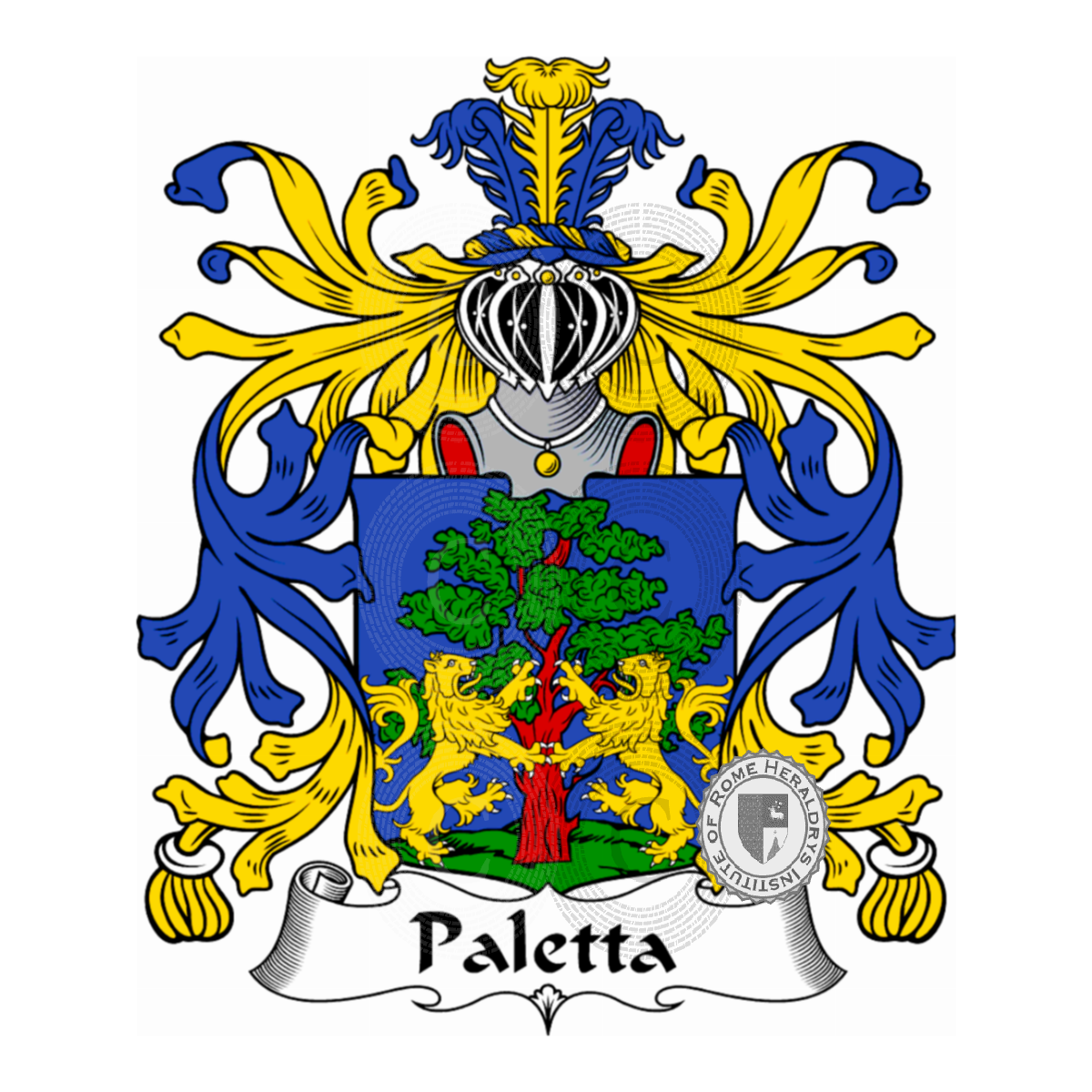 Escudo de la familiaPaletta