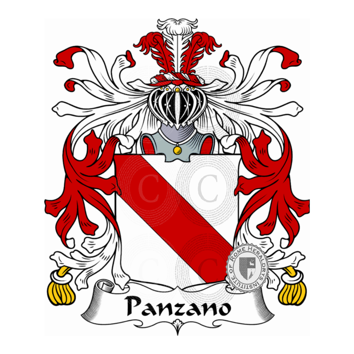 Wappen der FamiliePanzano
