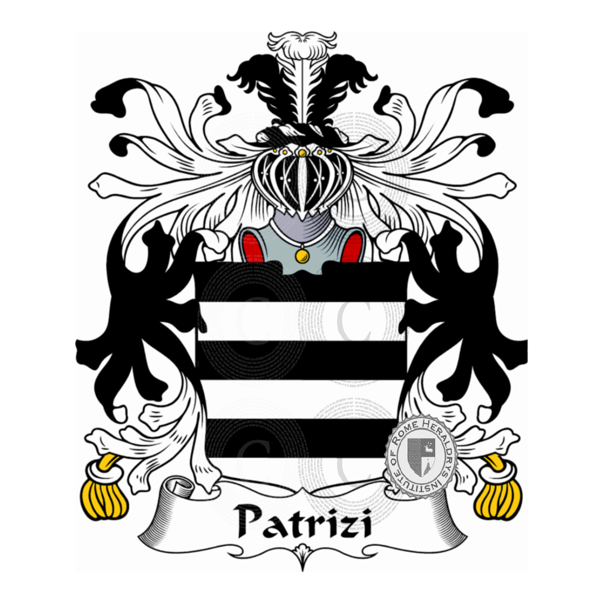 Escudo de la familiaPatrizi
