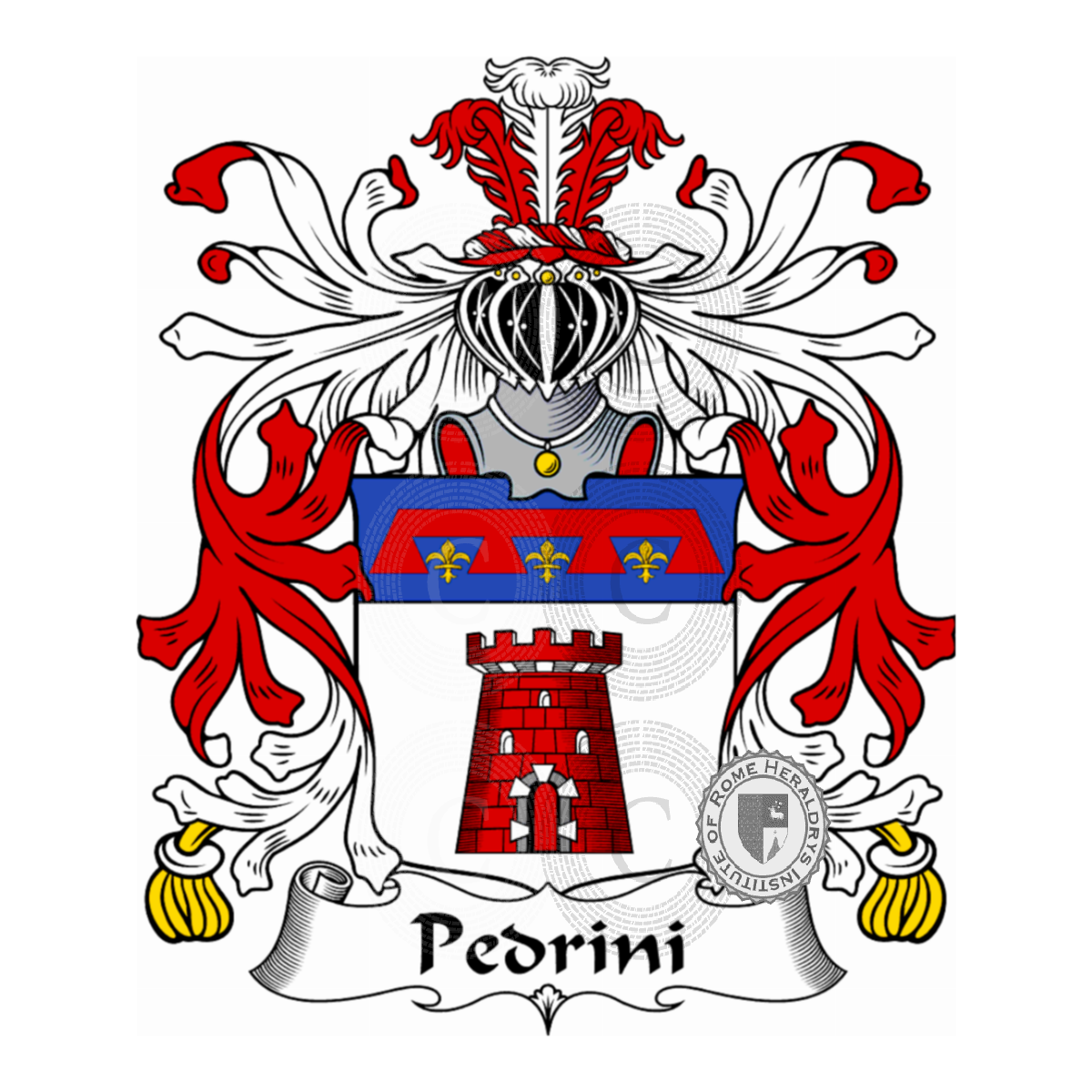 Escudo de la familiaPedrini