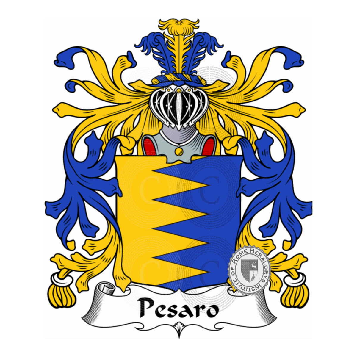 Wappen der FamiliePesaro