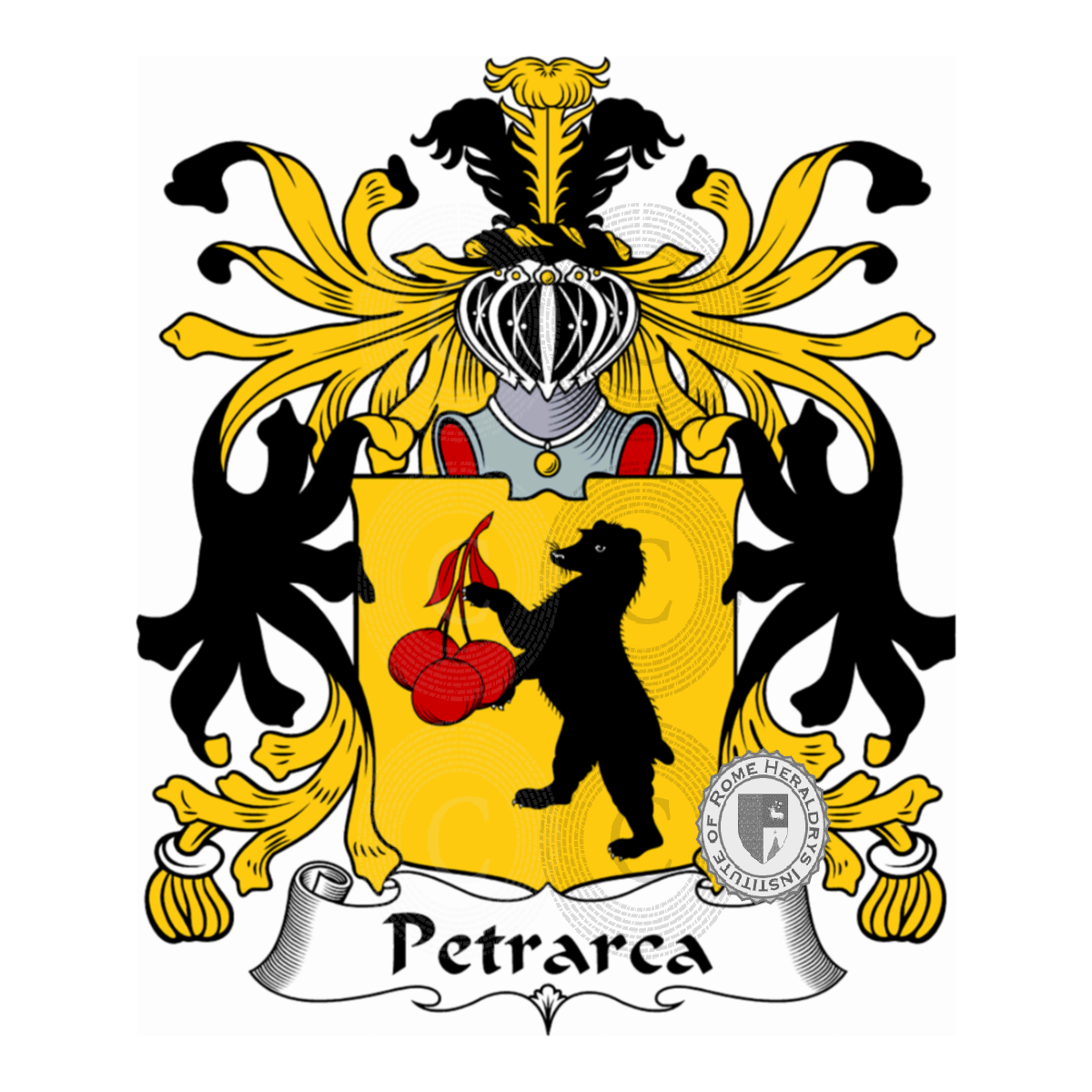 Wappen der FamiliePetrarca