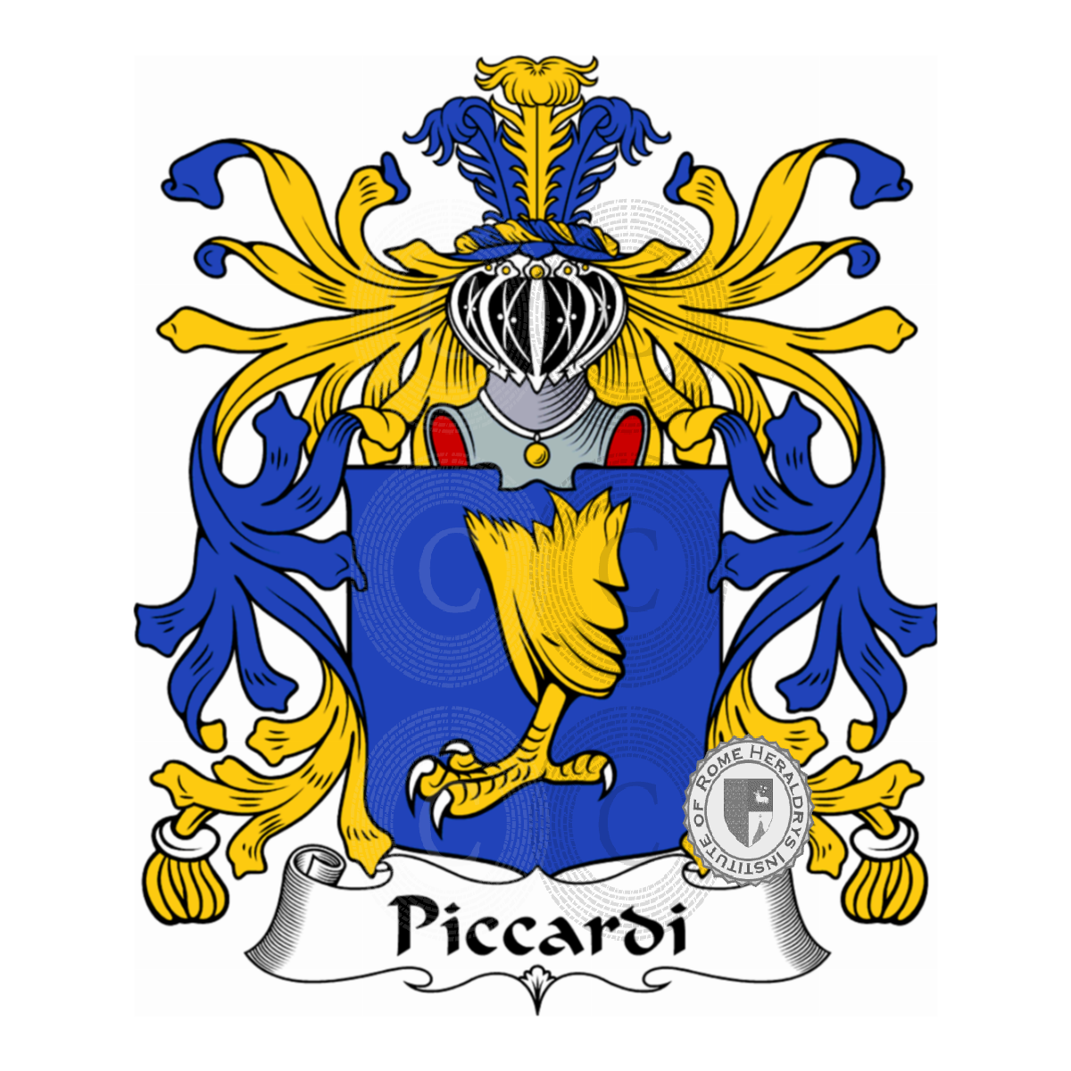 Coat of arms of familyPiccardi, Piccaro