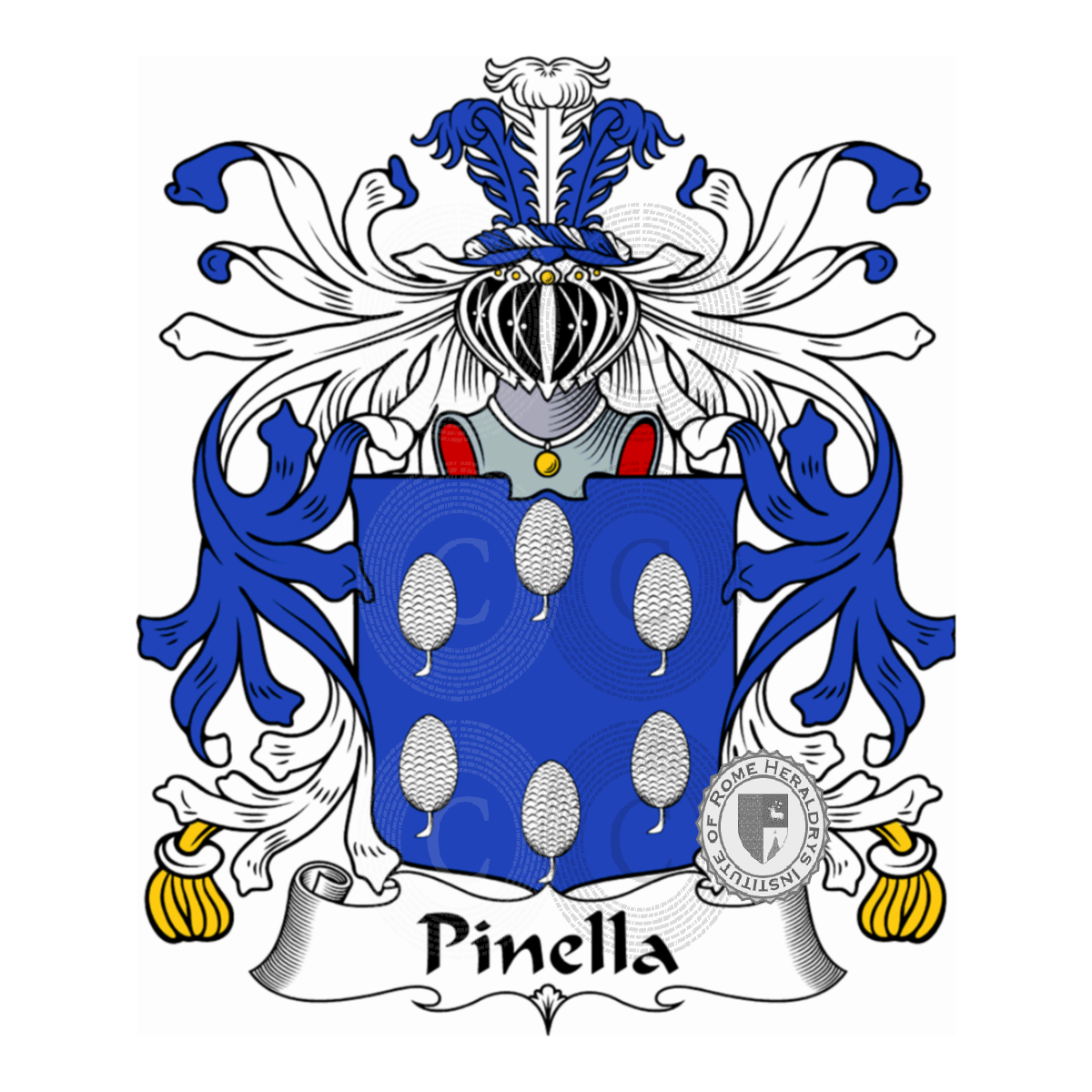 Wappen der FamiliePinella