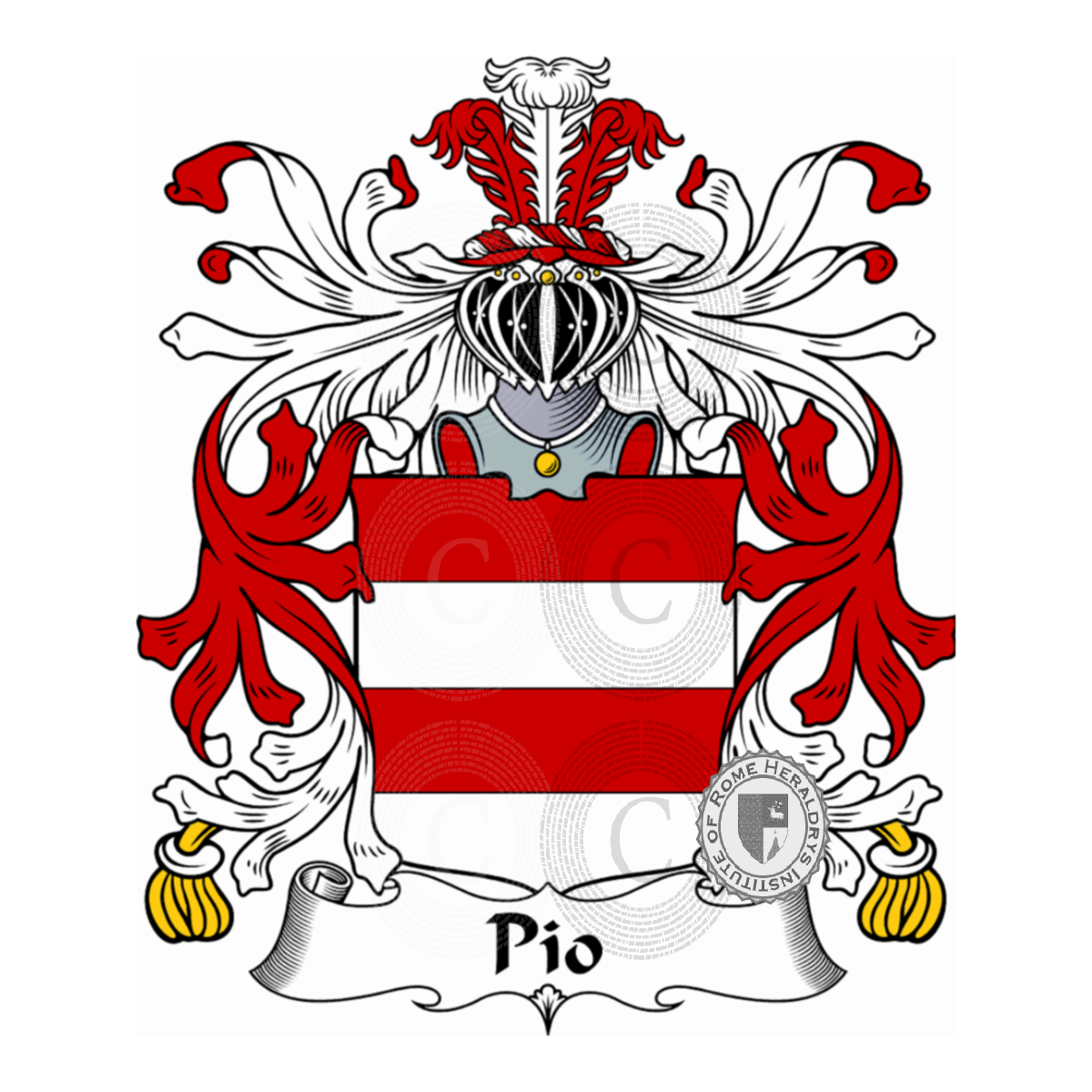 Coat of arms of familyPio