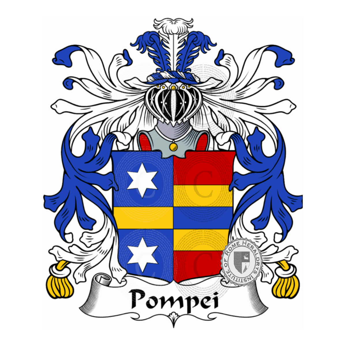 Coat of arms of familyPompei