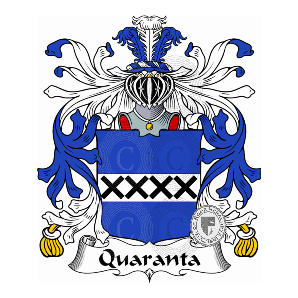 Escudo de la familiaQuaranta