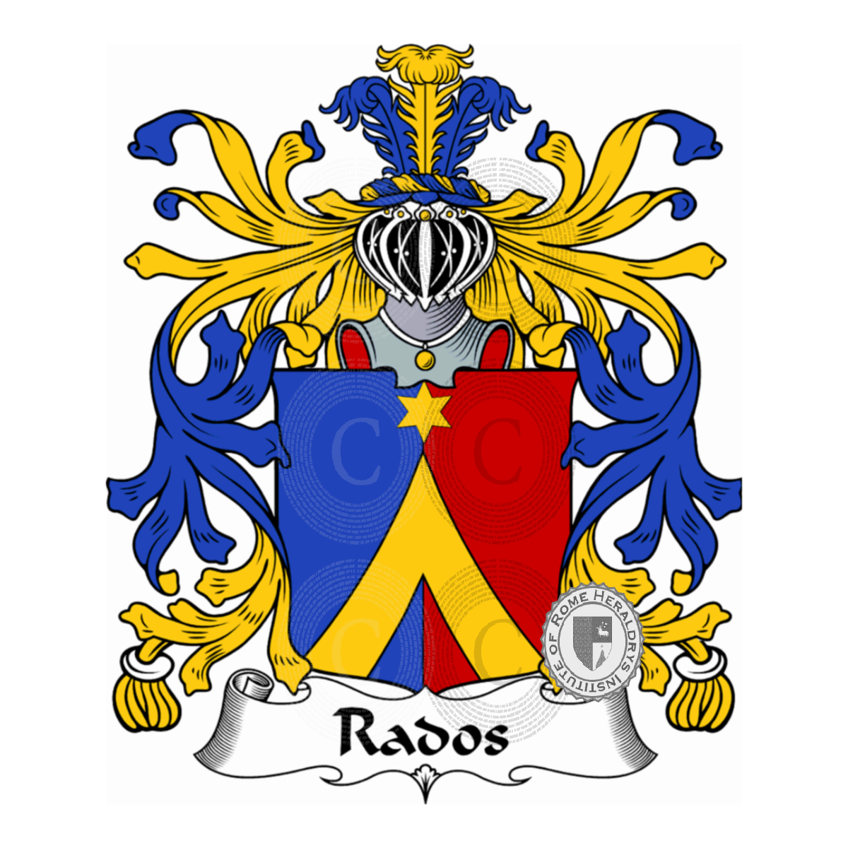 Coat of arms of familyRados
