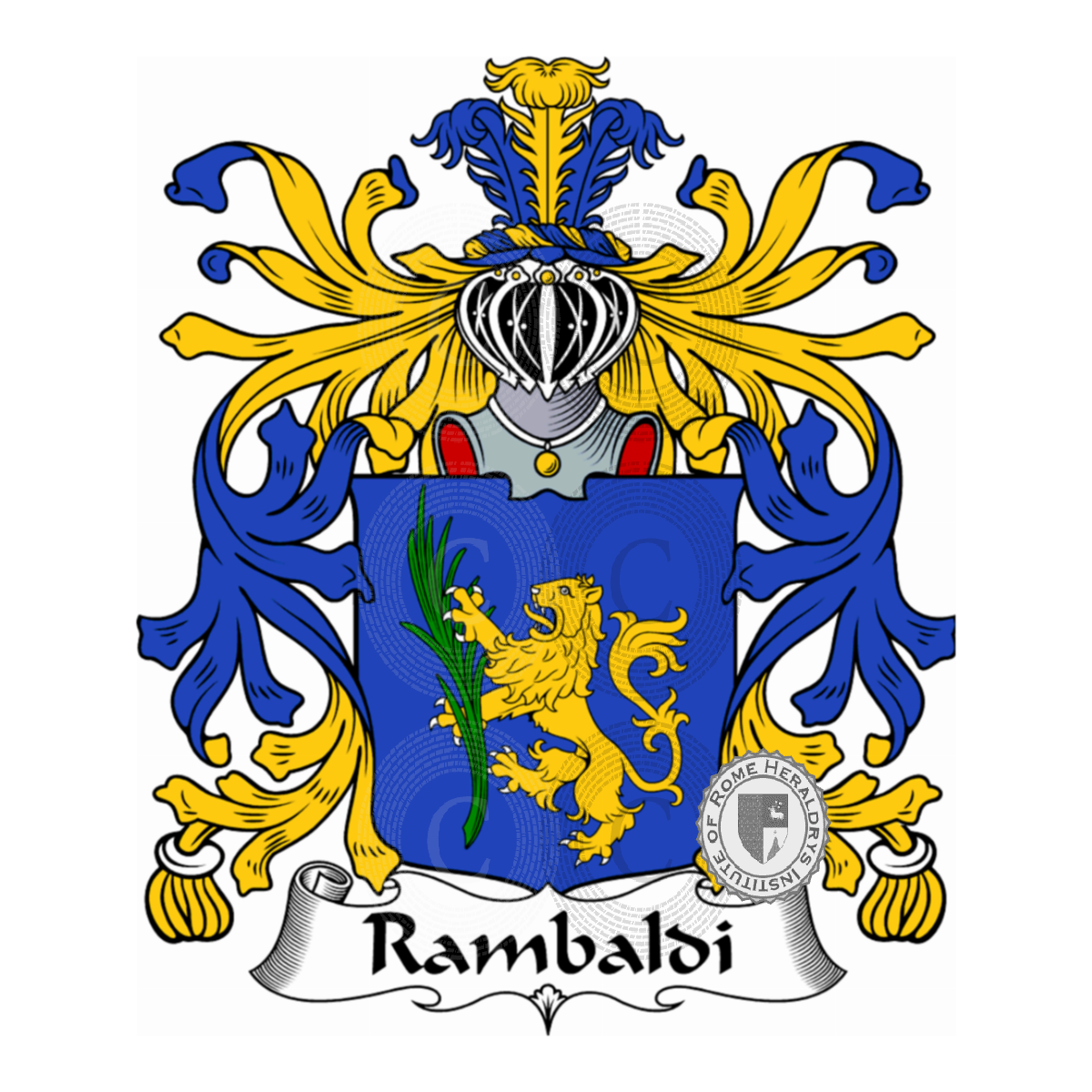 Escudo de la familiaRambaldi, Rambaldo