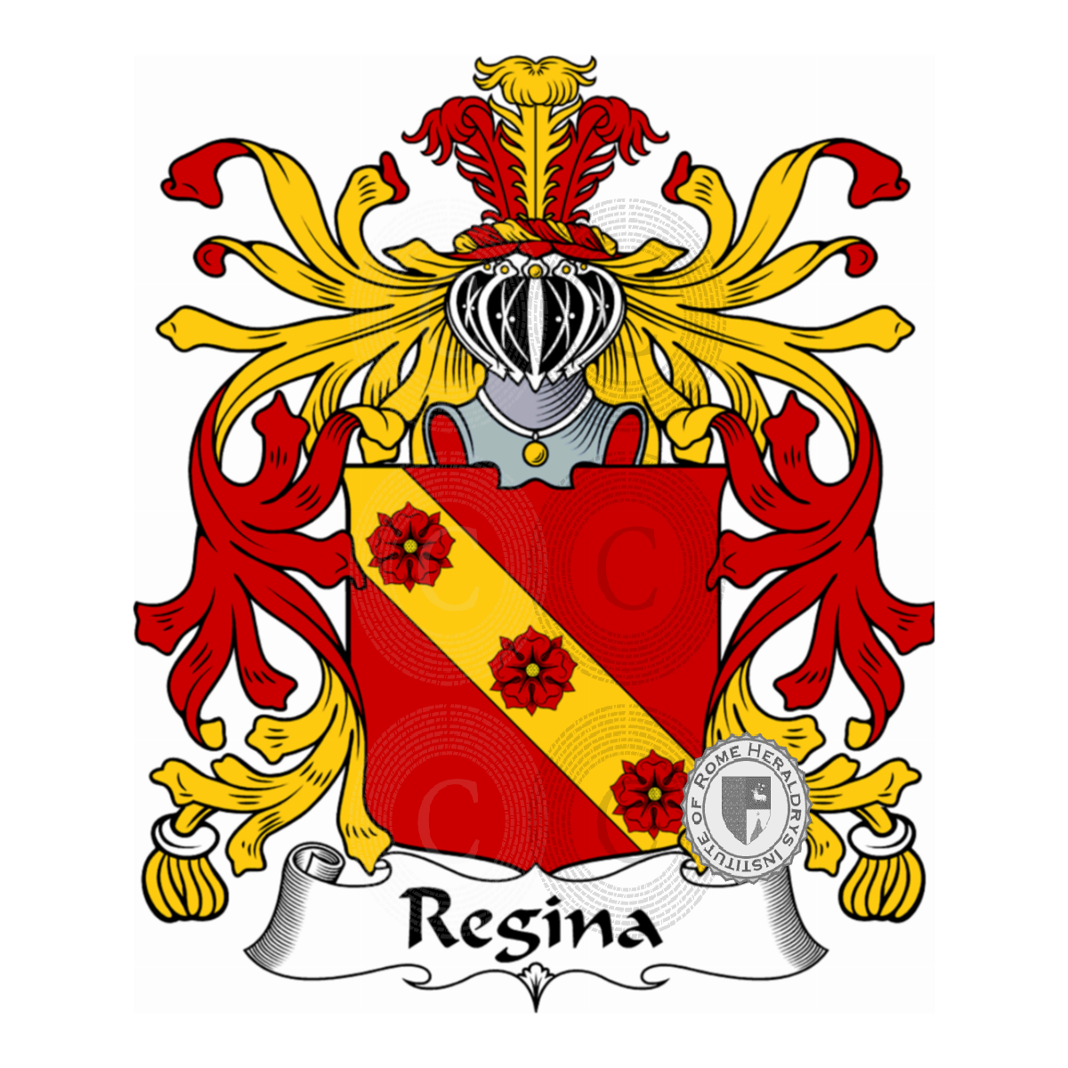 Escudo de la familiaRegina, de Regina