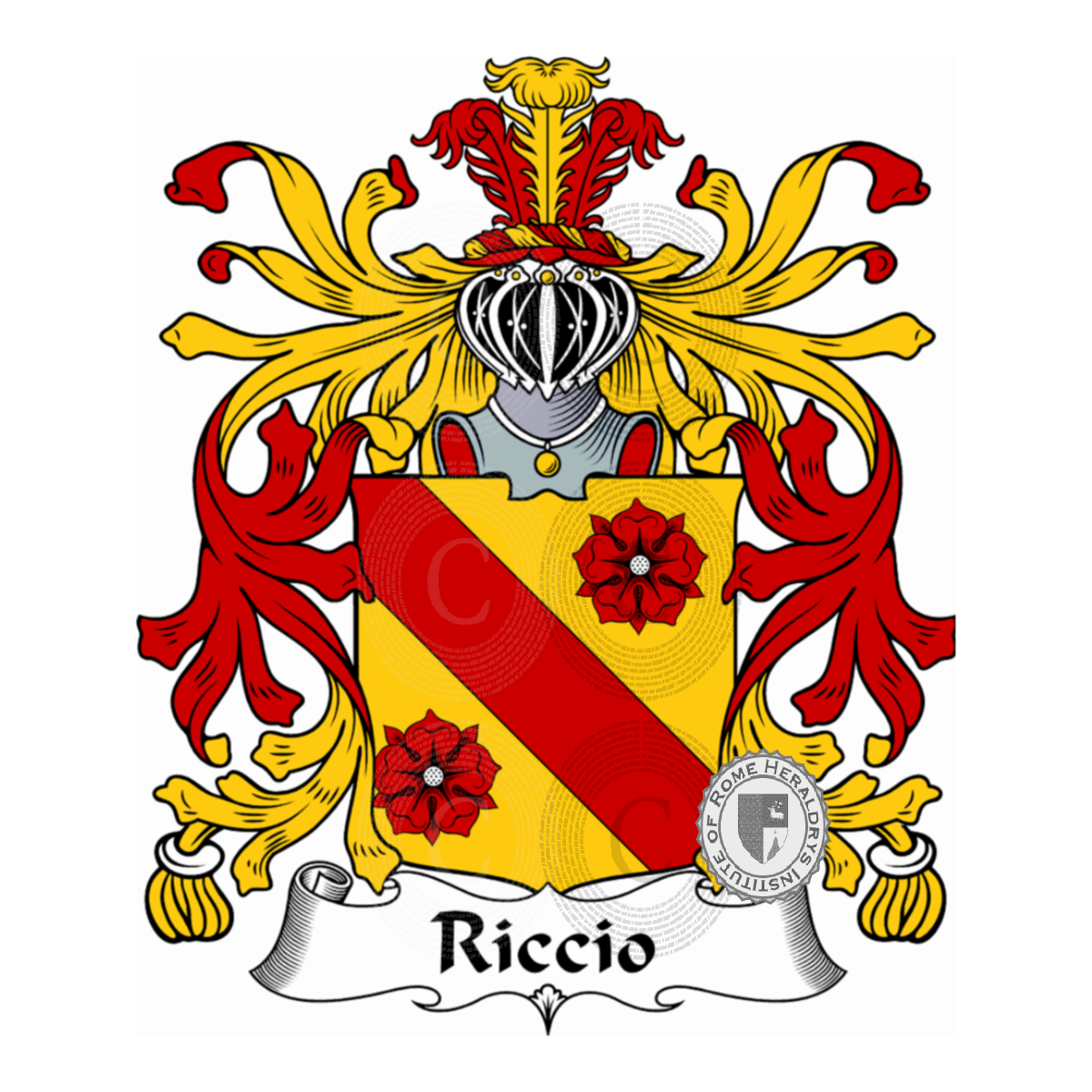 Coat of arms of familyRiccio
