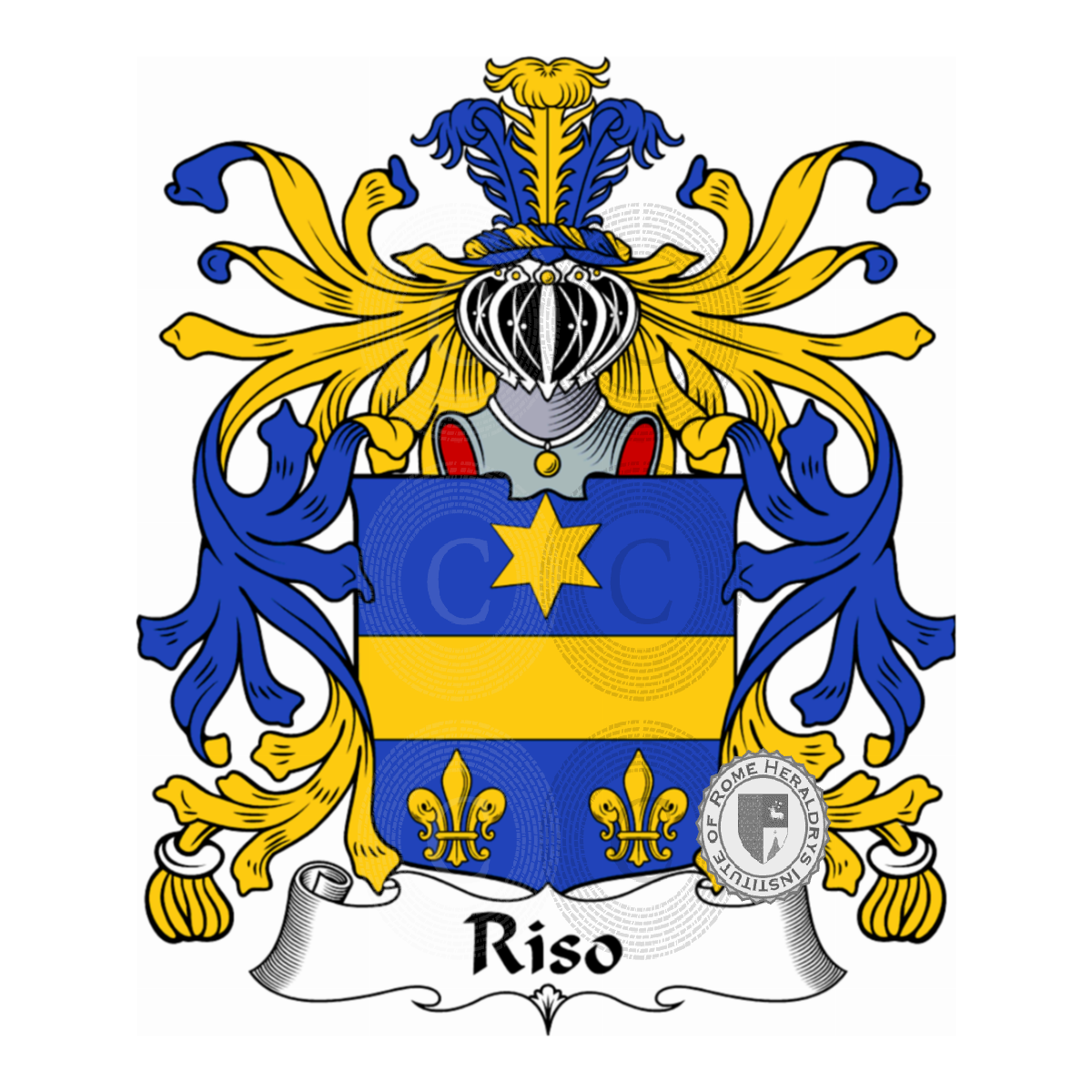 Coat of arms of familyRiso