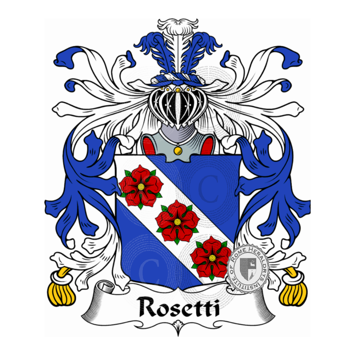 Coat of arms of familyRosetti