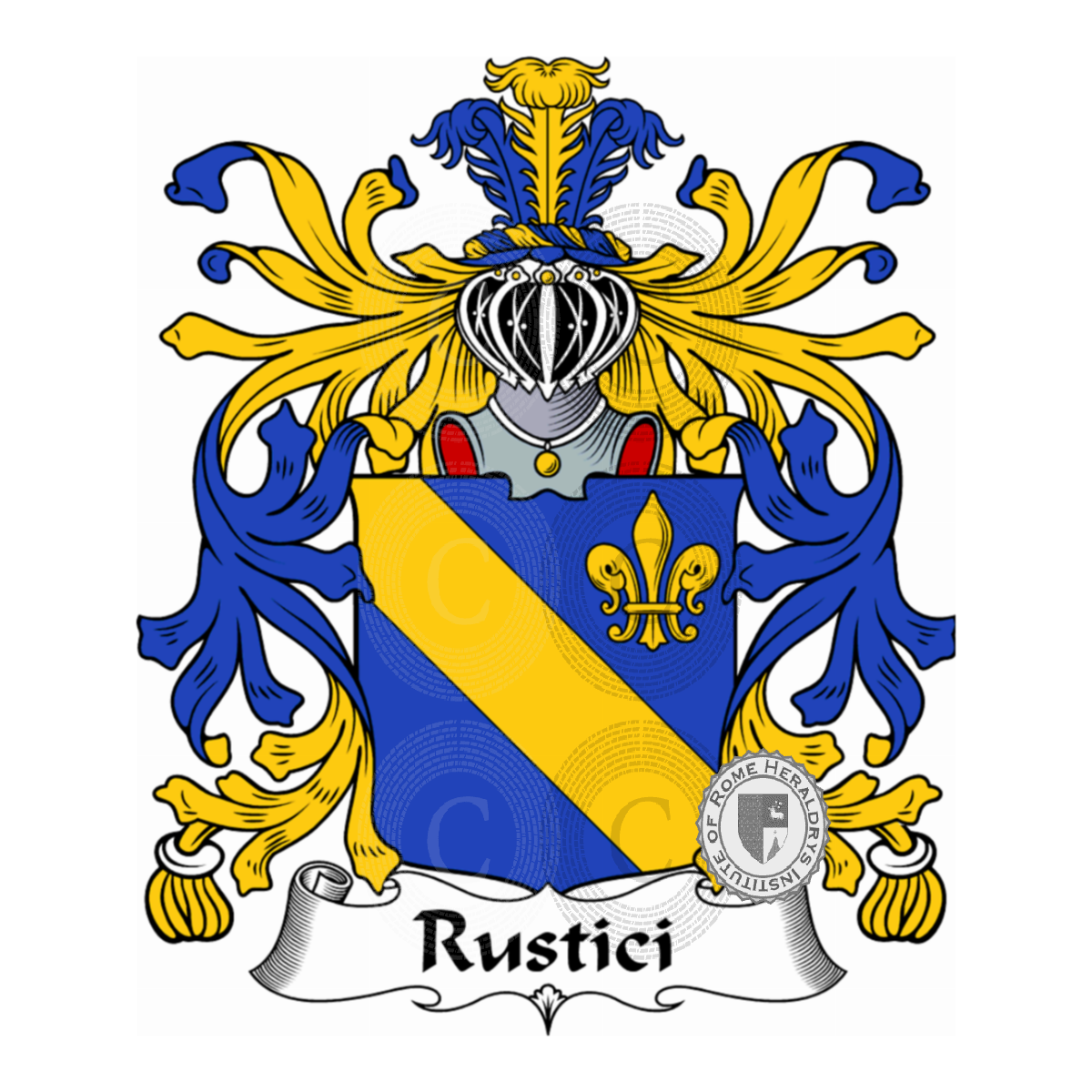 Coat of arms of familyRustici