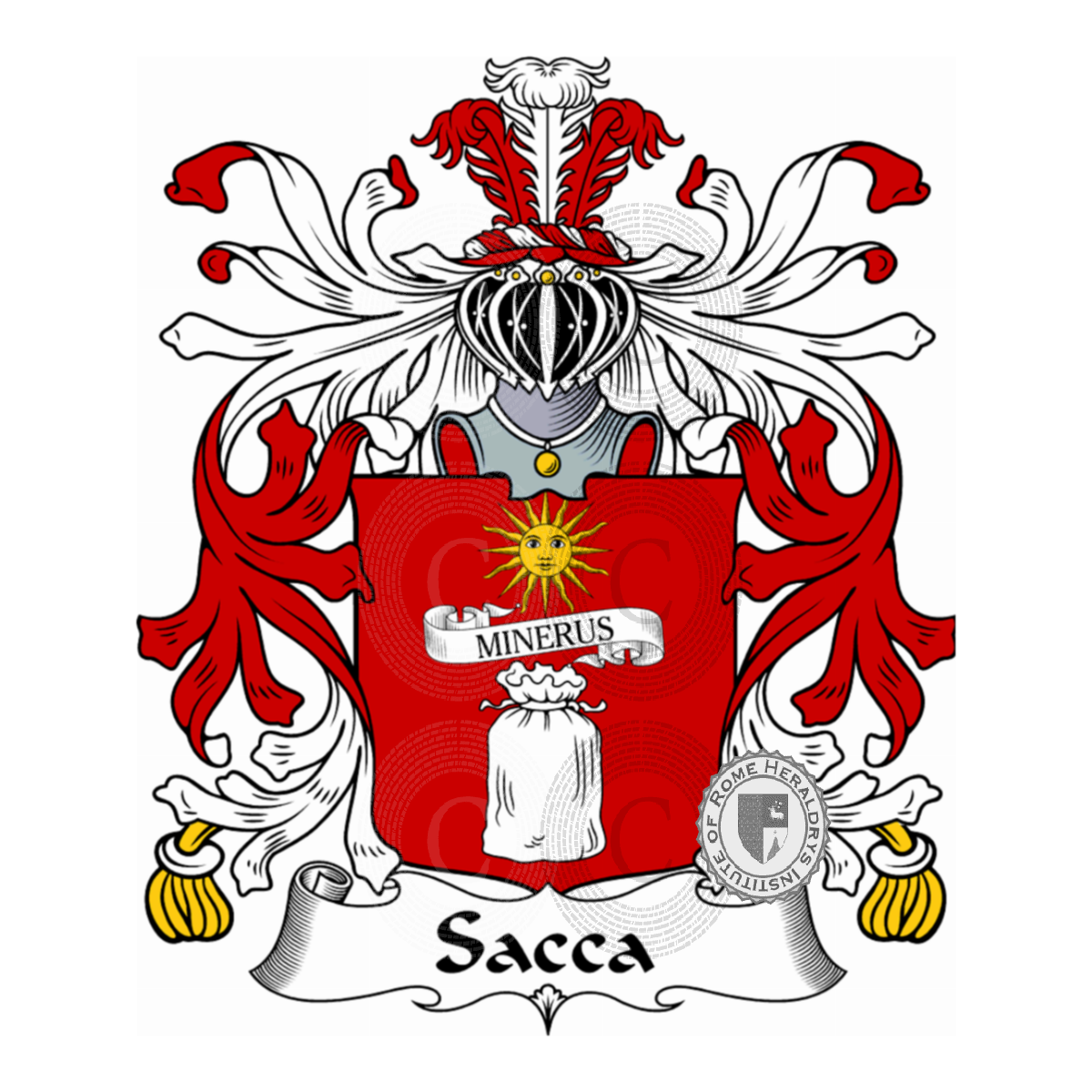 Coat of arms of familySacca