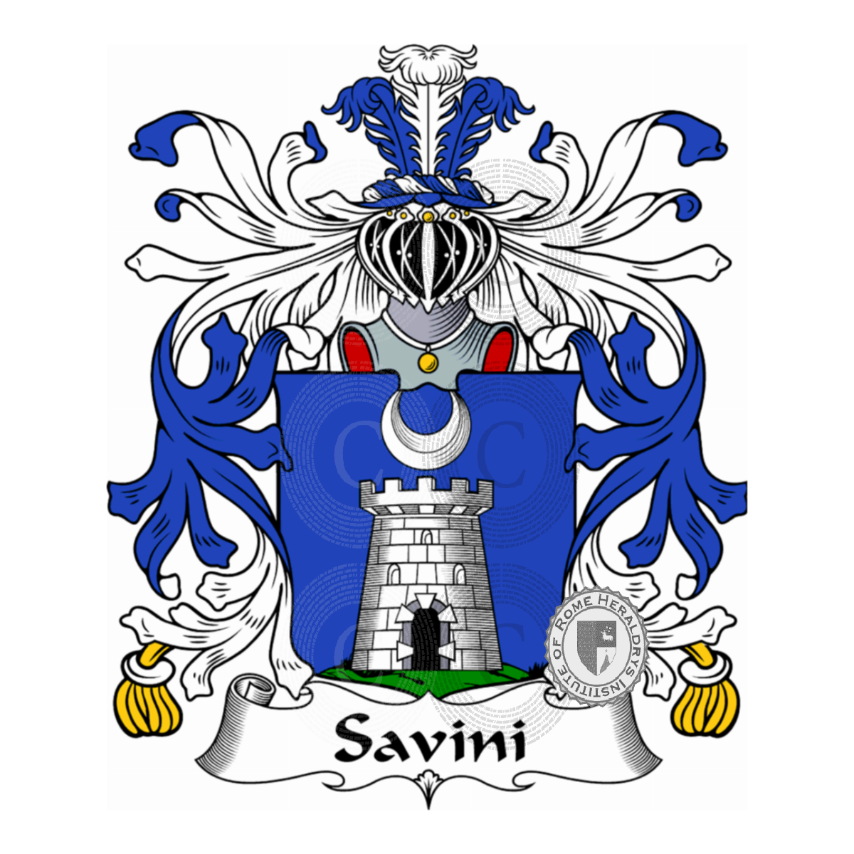 Escudo de la familiaSavini
