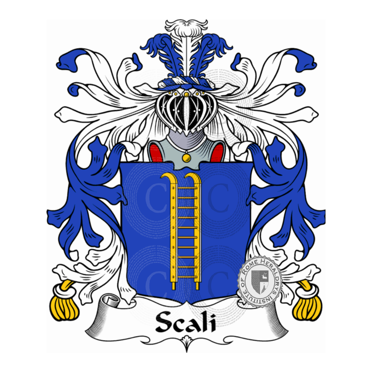 Escudo de la familiaScali, Scalia