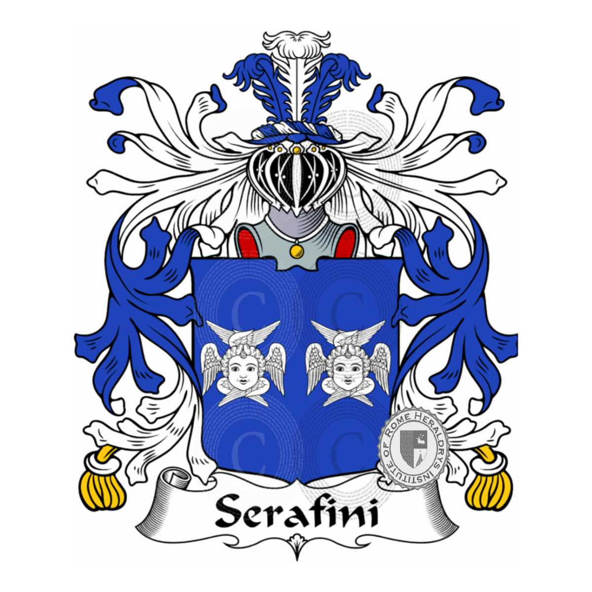 Coat of arms of familySerafini