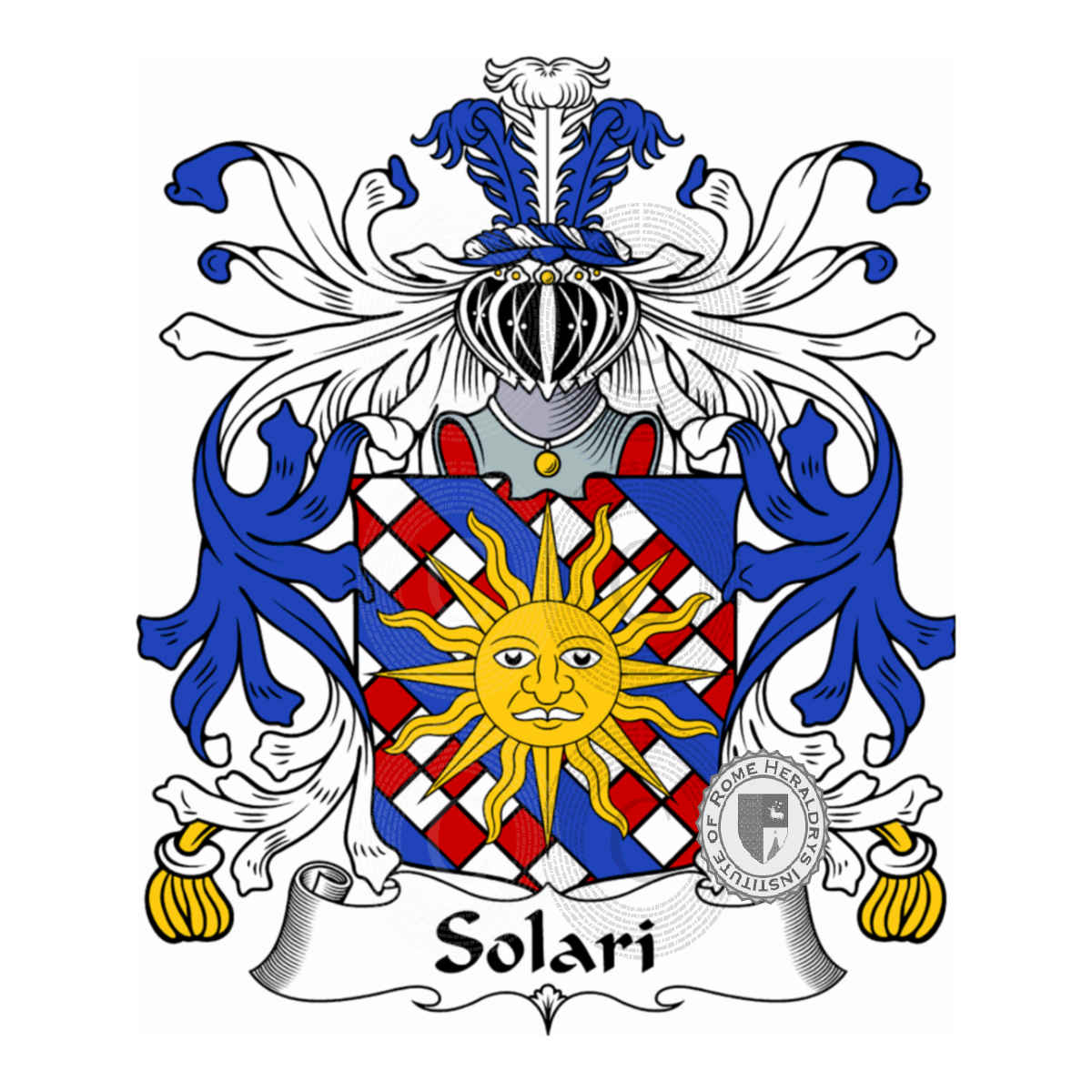 Coat of arms of familySolari, Solaro