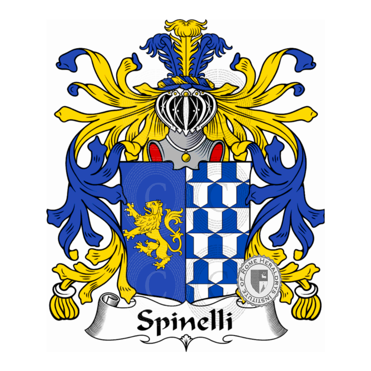 Coat of arms of familySpinelli