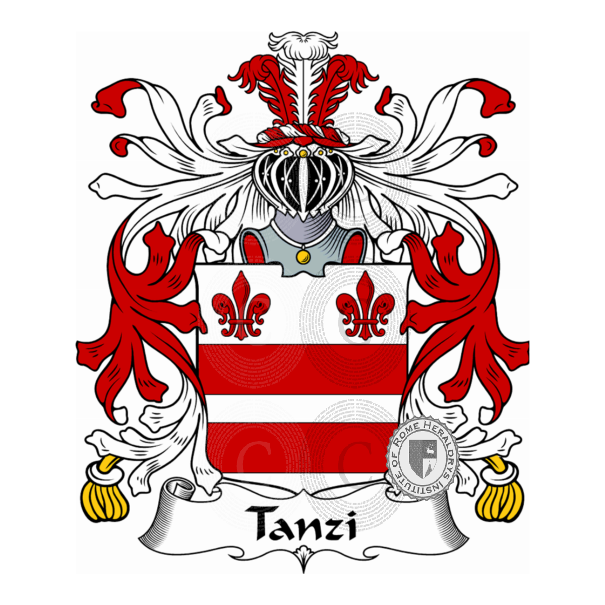Coat of arms of familyTanzi