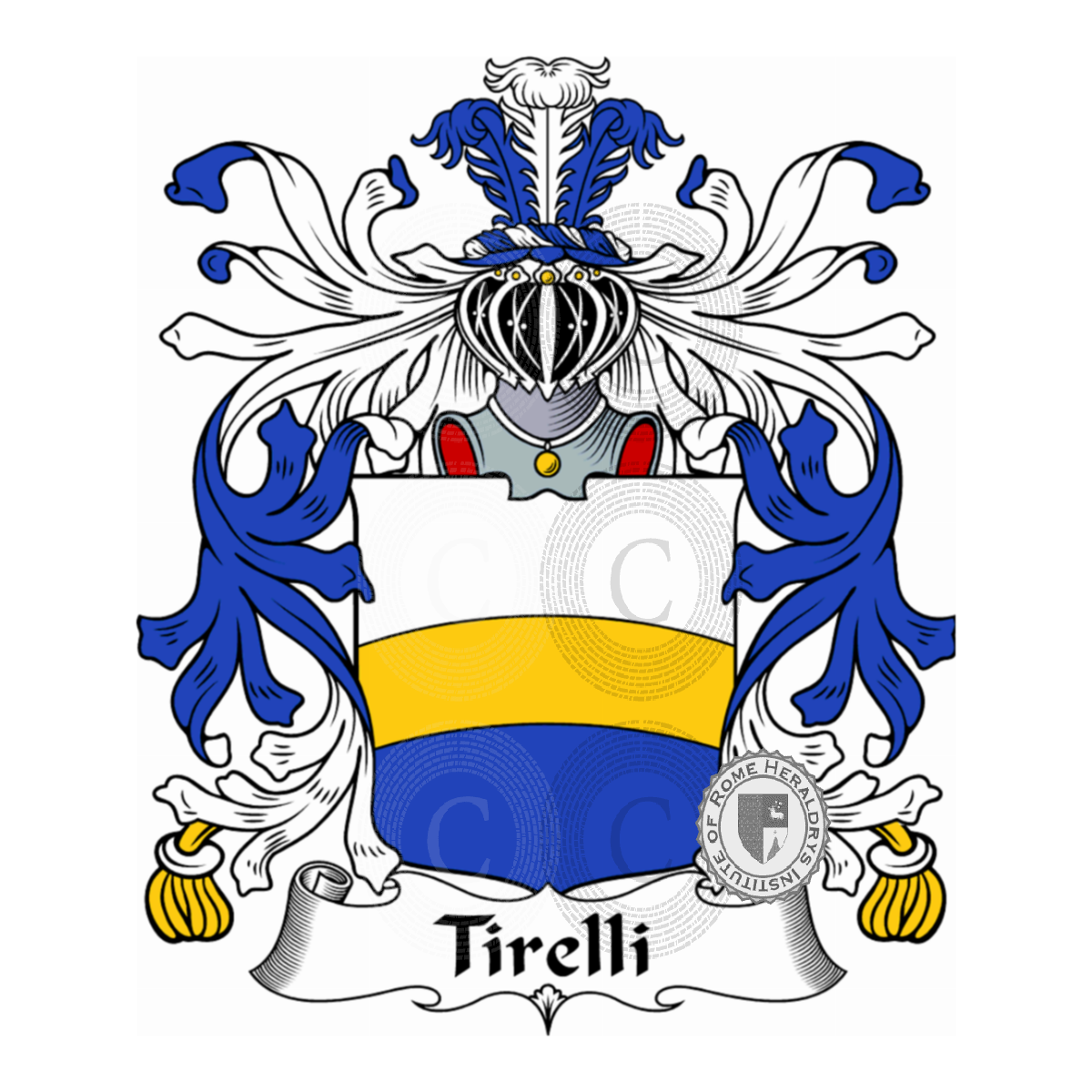 Wappen der FamilieTirelli