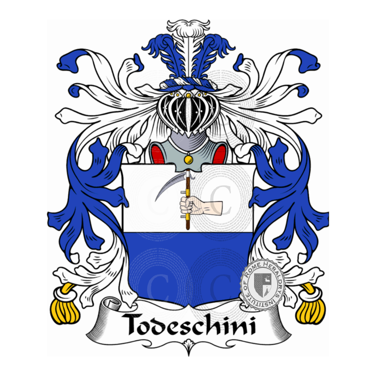 Coat of arms of familyTodeschini